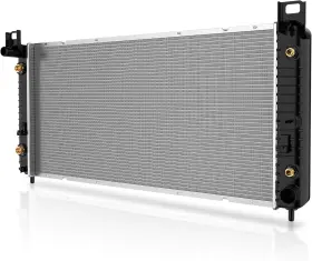Atrd1001 Branded 34ftft Radiator Compatible With Chevy Silverado 2500 Engine Oil Cooler