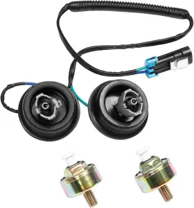 Gw-qcgq02 Branded Dual Knock Sensors With Wiring Harness Kit Sensor 5.3 For Chevy