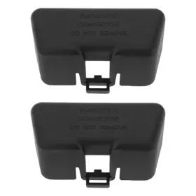 927-vh Briny River 2pcs Car 16 Pin Obd Diagnostic Socket Plug Dust Cover Replacement Part