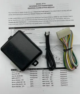 If114 Bulldog Security New Universal Vats Passlock Remote Bypass Module Model