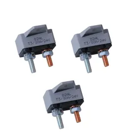 Bumbestie543hbcmcbsd Bumbesti 12-24v 30amp Resettable Stud Type Circuit Breaker Fuse Holder 30a Crosswise B