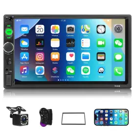 A2207uk Camecho Car Stereo 2 Din Radio 7 Inch Mp5 Player With Hd Touch Screen Digital