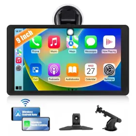 A3521 Camecho Portable Carplay Screen For Car 9 Inch Stereo With Apple