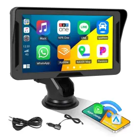 A3793 Camecho Carplay Screen For Car 7 Inch Hd Portable Stereo With Wireless Android Auto