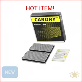 Carory Cf791 Cabin Air Filter With Activated Carbon For Chevy Gmc Cadillac Select Model