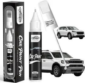 Nh-883p Carsupro Platinum White Pearl For Honda Touch Up Paint Pen 2 In 1 Car Scratch R