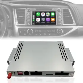 Hzxc-101 Carsynctech Wireless/wired Adapter For Carplay Android Auto Compatible With Toyota Highla