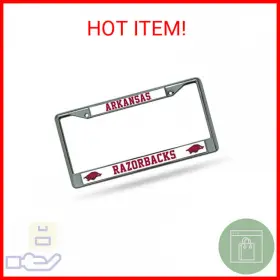 9474624361 Cisco Independent Rico Industries Ncaa Unisex-adult Standard Chrome License Plate Frame