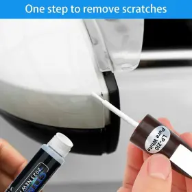 Cttmeoob 445043742778 White Touch Up Paint For Cars Two-in-one Car Scratch Repair Pen Quick & #2