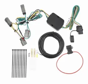 56477 Dasbecan 4 Way Trailer Wiring Harness Flat Output Compatible With Maverick 2022