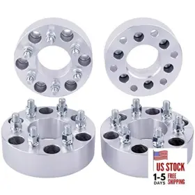 11008-50s4 Dcvauto 4pc 6x5.5 To 6x135 Wheel Adapters 2 Inch With 14x1.5 Studs Inch-4 Pcs