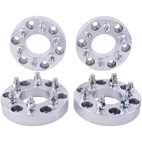 Ws191-04 Dcvauto 4pc 6x5.5 To 6x4.5 Wheel Adapters 1.25 Inch 14x1.5 Studs Inch-4 Pcs