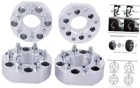 Ws193-04 Dcvauto 4pc 6x5.5 To 6x4.5 Wheel Adapters 2 Inch With 14x1.5 Studs Inch-4 Pcs