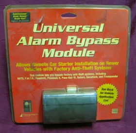 27402 Designtech Nos Universal Alarm Car Starter Ignition Bypass Module
