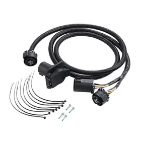 Dicmic-c552 Dicmic 7-pin Trailer Wiring Harness Extension Connector Vehicle-side Truck Bed For