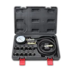 B100130 Dkwoeshg Mechanical Oil Pressure Gauge Kit - 0-140 Psi Tester For Car