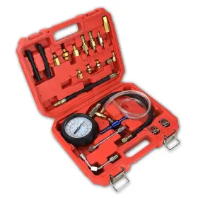 Tu-114 Dkwoeshg Universal Fuel Pressure Gauge Kit - 0-140psi Diagnostic Tester For Gasoline #2