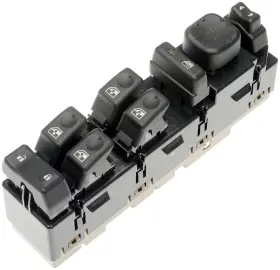 Dorman 885484494435 920-020 Front Driver Side Master Window Switch Assembly - 8 Button Com