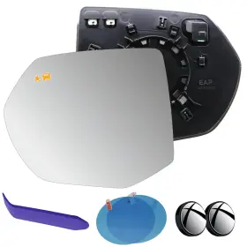 Eap 744343573547 Driver Side Mirror Glass Compatible With Tahoe Yukon Escalade Suburban