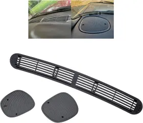 Ecotric Et-045 At-08 Dash Defrost Vent Cover And Speaker Grill For 1998-2005 Chevy S10 Gmc Jimmy Blazer