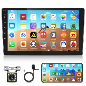 165-mxg-ly-it-jzg-0129-a-685 Ekat 10.1 Inch Android Double Din Car Stereo 1g 32g Touch Screen Radio