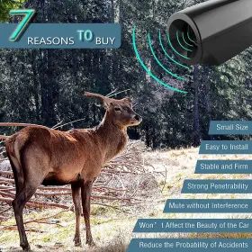 Useldwfc09 Elook Direct Deer Warning Whistles Device For Car Save Whistle With Upgraded Acry #3