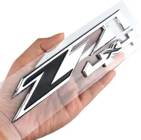 Embroom 703145750334 2 Pack Z71 4x4 Emblems Badges Compatible For Gmc Chevy Silverado Sierra Tahoe