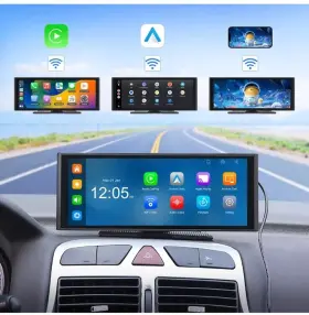 Eonon 972635477165 Portable Car Stereo Wireless Apple Carplay Android Auto 10 Inch Screen Dvr #2