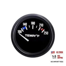 Esupport C000cg30 Universal Car 2 Inch 52mm Pointer Water Temp Fahrenheit