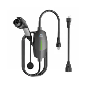 Ev-ac1601u Evdance Level 1&2 Ev Charger Electric Vehicle Portable With 25ft Cable Home