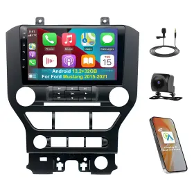 Qa1495x Ewlsac Android 13 Car Radio For Ford Mustang 2015-2020-wireless Carplay And
