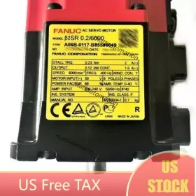 A06b-0117-b855 Fanuc Servo Motor A06b-0117-b855#0049 New In Box Expendited Shipping Us Free Tax