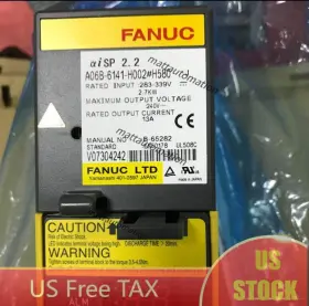 A06b-6141-h002 Fanuc A06b-6141-h002#h580 1pc A06b6141h002 Servo Drive New Fast Shipping