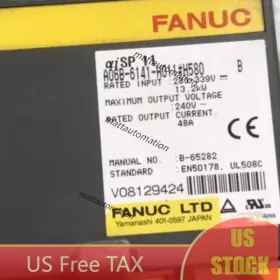 A06b-6141-h011 Fanuc A06b-6141-h011#h580 Servo Drive A06b6141h011#h580 New Expedited Shipping