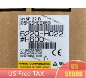 A06b-6220-h022 Fanuc A06b-6220-h022#h600 1pc Servo Drive New A06b6220h022#h600 Fast Ship