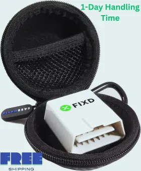 323235661 Fixd Obd2 Bluetooth Car Diagnostic Tool Auto Health Monitor Device Case Only