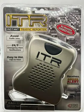 Itr-rf100 Florida Digital Technologies New Electronic Instant Traffic Reporter Itr Weather And Amber Alerts Visor Mounted #3