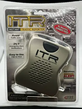 Itr-rf100 Florida Digital Technologies New Electronic Instant Traffic Reporter Itr Weather And Amber Alerts Visor Mounted