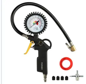 Fntd02 Fornax Tire Inflator With 175 Psi Pressure Gauge For Testing