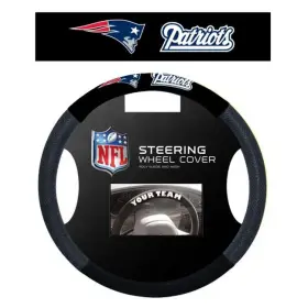 Fremont Die Consumer Products Inc 023245966115 Nfl Patriots Massage Grip Steering Wheel Cover-