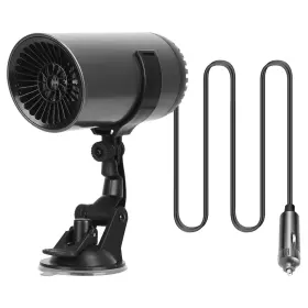 Fff-12v-gpct3908 Fresh Fab Finds 12v Car Heater Fan 150w Heat Cool Rotating Defroster