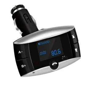 Fff-gpct866 Fresh Fab Finds Wireless Fm Transmitter Usb Charger Remote Mp3 Black