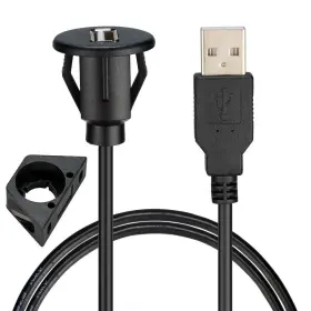 Usa103 Getwiredusa Usb Car Charger Male To Female Extension Cable Flush Mount Charging
