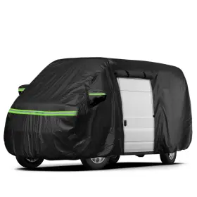 174209 Gpaentsn Waterproof Custom Full Coverage Van Car Lwb 264 84 120 Inch Black