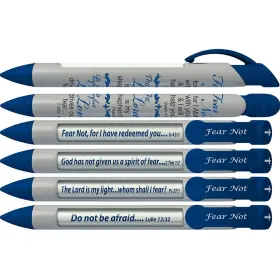 36054 Greeting Pen Fear Not Scripture Pens Verses With Rotating Messages 36054 Greeting Pen Fear Not Scripture Pens Verses With Rotating Messages