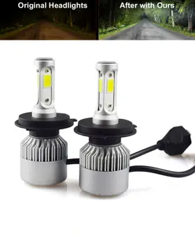 112131 H4 Led Headlight Bulbs High Low Beam Super Bright 10000lumens 100w 6000k 11z