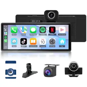 Haudio 761709917241 Wireless Carplay And Android Auto Effortlessly Connect Your Iphone Or Andr