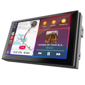 Haudio 840778101703 7 Inch Double Din Car Stereo Touchscreen Wireless Carplay Screen For And An