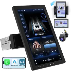 Cvs1520a-aj Haudio 10.1 Inch Rotatable Touch Screen Car Stereo Single Din - Android 13 Wi... Fast Ship