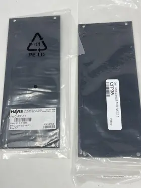 C-fp-35 Havis Plate Filler 3 1/2 Inch 4 Pack Black With Accessories #2